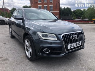 Location: Nottingham - 2013  AUDI  Q5 S LINE TDI QUATTRO AUT Estate REG: OU13WJC, 2967cc Diesel , 7 Speed Auto Diesel, Former Keepers: 2, Keys: Yes, MOT Expiry date: 09/07/2026