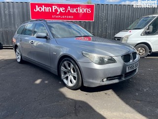 Location: Stapleford - 2005 BMW 520D SE TOURING Estate REG: YH55SUV, Keys: Yes, MOT Expiry date: 28/04/2025, 1995 Diesel, 6 Speed Manual Diesel, Former Keepers: 5