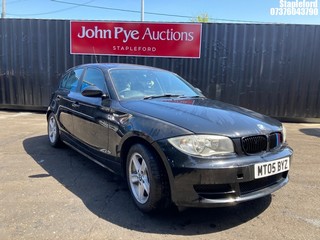 Location: Stapleford - 2005 BMW 120D SPORT 5 Door Hatchback REG: MT05BYZ, Keys: No, MOT Expiry date: 30/06/2025, 1995 Diesel, 6 Speed Manual Diesel, Former Keepers: 6
