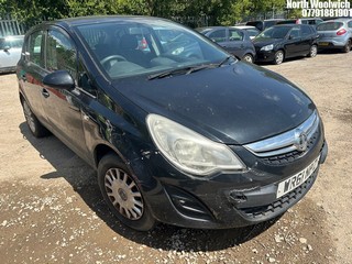 Location: North Woolwich - 2012 VAUXHALL CORSA S AC 5 Door Hatchback REG: WR61NPZ, Keys: No, MOT Expiry date: 25/11/2024, 1229 Petrol, 5 Speed Manual Petrol, Former Keepers: 8