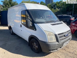 Location: North Woolwich - 2006 FORD TRANSIT 110 T280M FWD Panel Van REG: EK56ZWU, Keys: No, MOT Expiry date: 05/07/2025, 2198 Diesel, 5 Speed Manual Diesel, Former Keepers: 4