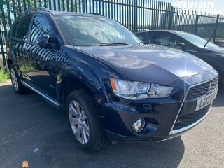 Location: BELVEDERE - 2013 MITSUBISHI  OUTLANDER GX 4 DI-D AUTO ESTATE REG: LG13UHC, 2179cc DIESEL, 6 SPEED AUTO DIESEL, Former Keepers: 3, Keys: No, MOT: Expiry date18.02.2026
