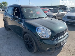 Location: Belvedere - 2013  MINI COUNTRYMAN COOPER SD 5 Door Hatchback REG: SH63ATV, 1995cc Diesel , 6 Speed Manual Diesel, Former Keepers: 4, Keys: Yes, MOT Expiry date: 14.07.2025