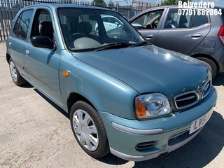 Location: Belvedere - 2001  NISSAN MICRA SE 16V AUTO  5 Door Hatchback REG: LV51ABN, 1348c Petrol, Variable Speed Auto Petrol, Former Keepers: 1, Keys: Yes, MOT Expiry date: 23.10.2025