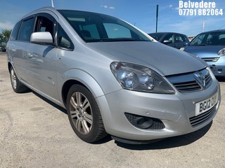Location: Belvedere - 2012 VAUXHALL ZAFIRA DESIGN NAV CDTI MPV REG: BG12CKV, 1686cc DIESEL, 6 SPEED MANUAL DIESEL, Former Keepers: 2, Keys: Yes, MOT Expiry date: 26.10.2025