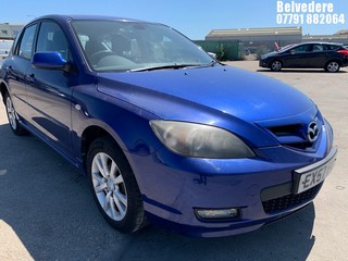 Location: Belvedere - 2007 MAZDA 3 TAMURA 5 Door Hatchback REG: EX57FNF, Keys: No, MOT Expiry date: 02/04/2026, 1598 Petrol, 5 Speed Manual Petrol, Former Keepers: 7