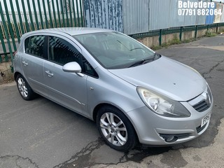 Location: Belvedere - 2007 VAUXHALL CORSA SXI A/C 5 Door Hatchback REG: FP57ZBD, Keys: No, MOT Expiry date: 18/01/2026, 1229 Petrol, 5 Speed Manual Petrol, Former Keepers: 5