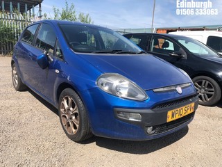 Location: Edinburgh - 2010 FIAT PUNTO EVO GP 5 Door Hatchback REG: WP10SPV, Keys: No, MOT Expiry date: 06/12/2024, 1368 Petrol, 5 Speed Manual Petrol, Former Keepers: 5