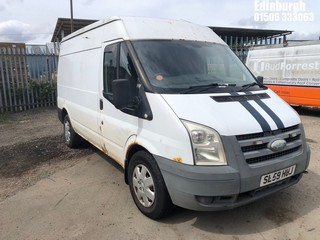 Location: Edinburgh - 2009 FORD TRANSIT 115 T350M FWD Panel Van REG: SL59HUJ, Keys: No, MOT Expiry date: 22/11/2024, 2198 Diesel, 6 Speed Manual Diesel, Former Keepers: 7