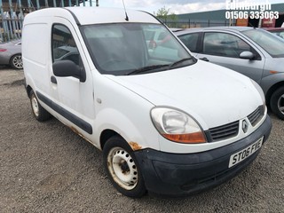 Location: Edinburgh - 2006 RENAULT KANGOO SL17 DCI 70 Car Derived Van REG: ST06FVE, Keys: No, MOT Expiry date: 31/10/2025, 1461 Diesel, 5 Speed Manual Diesel, Former Keepers: 5