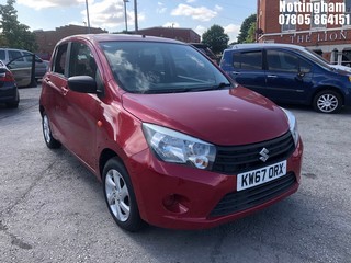 Location: Nottingham - 2017 SUZUKI CELERIO SZ3 DUALJET 5 Door Hatchback REG: KW67ORX, Keys: No, MOT Expiry date: 30/01/2026, 998 Petrol, 5 Speed Manual Petrol, Former Keepers: 3