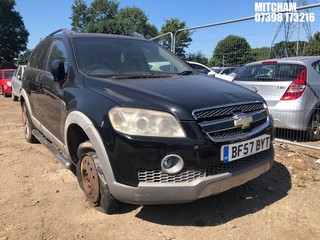 Location: Mitcham - 2007 CHEVROLET CAPTIVA LTX 7S VCDI A Estate REG: BF57BYT, Keys: No, MOT Expiry date: 19/12/2022, 1991 Diesel, 5 Speed Auto Diesel, Former Keepers: 5