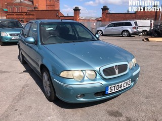 Location: Nottingham - 2004 ROVER 45 IMPRESSION S3 5 Door Hatchback REG: ST04CVZ, Keys: No, MOT Expiry date: 21/12/2024, 1396 Petrol, 5 Speed Manual Petrol, Former Keepers: 5