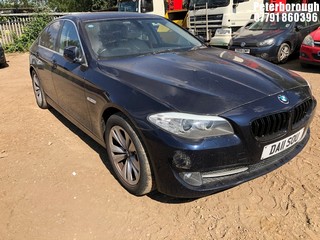 Location: Peterborough - 2011 BMW  520D SE AUTO 4 Door Saloon REG: DA11SOU, Keys: No, MOT Expiry date: 04/11/2024, 1995 Diesel, 8 Speed Auto Diesel, Former Keepers: 5