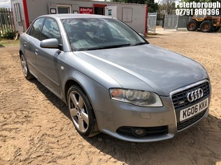 Location: Peterborough - 2006 AUDI A4 SE S LINE QUATTRO 4 Door Saloon REG: KG06KKA, Keys: No, MOT Expiry date: 25/10/2025, 1984 Petrol, 6 Speed Manual Petrol, Former Keepers: 3