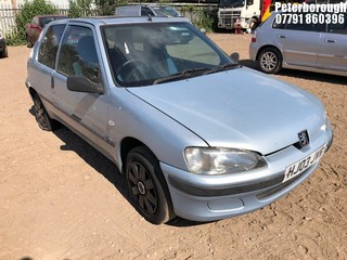 Location: Peterborough - 2003 PEUGEOT 106 INDEPENDENCE 3 Door Hatchback REG: HJ03JVR, Keys: No, MOT Expiry date: 22/09/2025, 1124 Petrol, 5 Speed Manual Petrol, Former Keepers: 8