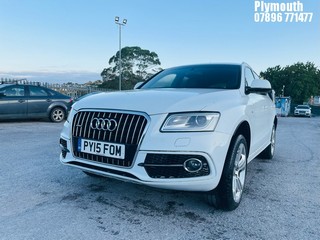 Location: Plymouth - 2015 AUDI Q5 S LINE PLUS TDI QUATTR ESTATE REG: PY15FOM, 2967CC DIESEL, 7 SPEED AUTO DIESEL, Former Keepers: 3, Keys: Yes, MOT Expiry date: 18/02/2022