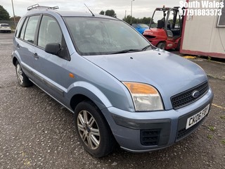 Location: South Wales - 2006 FORD FUSION STYLE CLIMATE 5 Door Hatchback REG: CK06FBY, Keys: No, MOT Expiry date: 12/07/2024, 1388 Petrol, 5 Speed Manual Petrol, Former Keepers: 4