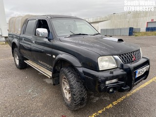 Location: South Wales - 2004 MITSUBISHI L200 WARRIOR LWB Pick-up REG: VK54CPV, Keys: No, MOT Expiry date: 07/09/2023, 2477 Diesel, 5 Speed Manual Diesel, Former Keepers: 8