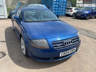 Location: Hull - 2004 AUDI TT QUATTRO (180 BHP) Coupe REG: CK04KNM, Keys: No, MOT Expiry date: 26/01/2026, 1781 Petrol, 6 Speed Manual Petrol, Former Keepers: 7