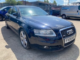 Location: Hull - 2008 AUDI A6 S LINE TDI 4 Door Saloon REG: FV08WXH, Keys: No, MOT Expiry date: 24/06/2025, 1968 Diesel, Variable 1 Speed Auto Diesel, Former Keepers: 11