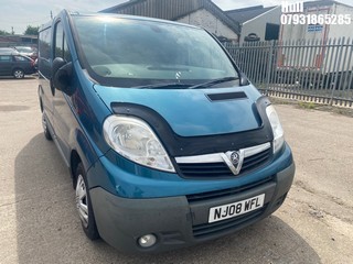 Location: Hull - 2008 VAUXHALL VIVARO 2700 CDTI SWB Panel Van REG: NJ08WFL, Keys: No, MOT Expiry date: 16/04/2025, 1995 Diesel, 6 Speed Manual Diesel, Former Keepers: 4