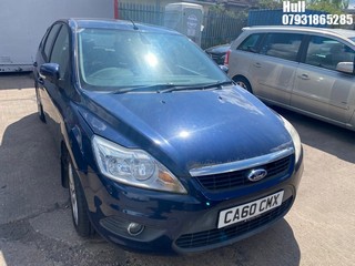 Location: Hull - 2010 FORD FOCUS SPORT TDCI 5 Door Hatchback REG: CA60CMX, Keys: Yes, MOT Expiry date: 23/05/2025, 1560 Diesel, 5 Speed Manual Diesel, Former Keepers: 5