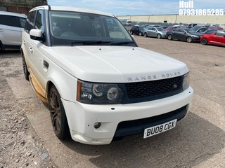 Location: Hull - 2008 LAND ROVER RANGE ROVER SP HSE TDV8 A Estate REG: BU08CGX, Keys: No, MOT Expiry date: 24/02/2026, 3628 Diesel, 6 Speed Auto Diesel, Former Keepers: 9