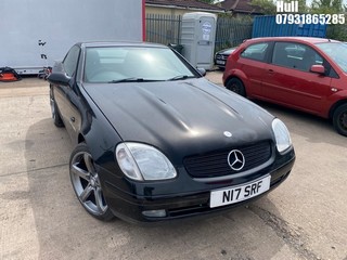 Location: Hull - 1999 MERCEDES SLK 230 KOMPRESSOR AUTO Saloon REG: N17SRF, Keys: No, MOT Expiry date: 12/06/2024, 2295 Petrol, 5 Speed Auto Petrol, Former Keepers: 8