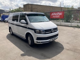 Location:  Hayes - 2017 VOLKSWAGEN TRANSPORTER T28 H-LN TDI Van With Side Windows REG: J30KRF, Keys: Yes, MOT Expiry date: 02/06/2026, 1968 Diesel, 5 Speed Manual Diesel, Former Keepers: 3