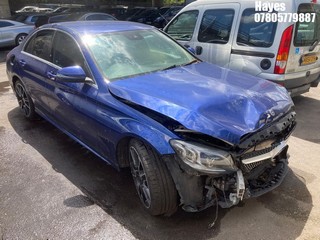 Location:  Hayes - 2019 MERCEDES-BENZ C 220 AMG LINE PREMIUM D 4 Door Saloon REG: GRE13E, Keys: No, MOT Expiry date: 11/06/2025, 1950 Diesel, 9 Speed Auto Diesel, Former Keepers: 6