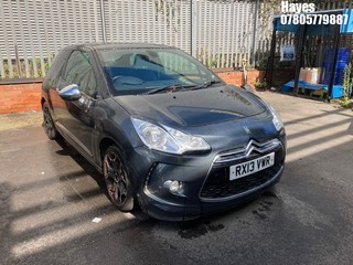 Location:  Hayes - 2013 CITROEN DS3 AIRDREAM DSPORT PLUS 3 Door Hatchback REG: RX13VWR, Keys: No, MOT Expiry date: 02/04/2025, 1560 Diesel, 6 Speed Manual Diesel, Former Keepers: 7