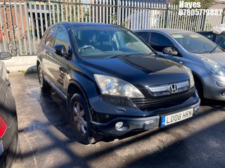Location:  Hayes - 2008 HONDA CR-V ES I-CTDI Estate REG: LD08HRN, Keys: No, MOT Expiry date: 16/06/2024, 2204 Diesel, 6 Speed Manual Diesel, Former Keepers: 4