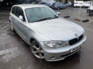 Location:  Hayes - 2006 BMW 120I SE AUTO 5 Door Hatchback REG: RK06NGJ, Keys: No, MOT Expiry date: 01/10/2024, 1995 Petrol, 6 Speed Auto Petrol, Former Keepers: 14