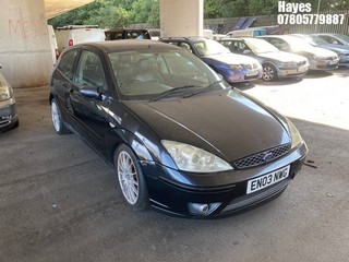 Location:  Hayes - 2003 FORD FOCUS ST170 3 Door Hatchback REG: EN03NWG, Keys: No, MOT Expiry date: 19/02/2025, 1988 Petrol, 6 Speed Manual Petrol, Former Keepers: 11