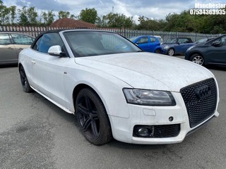 Location: Manchester - 2010 AUDI A5 S LINE TFSI 211 CONVERTIBLE REG: FG10BLV, 1984cc PETROL, 6 SPEED MANUAL PETROL, Former Keepers: 9, Keys: No, MOT Expiry date: 21/03/2023