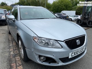 Location: Manchester - 2010 SEAT EXEO SE CR TDI Estate REG: CX10UZC, 1968 Diesel, 6 Speed Manual Diesel, Former Keepers: 3, Keys: NO, MOT Expiry date:25.02.2025