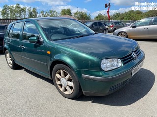 Location: Manchester - 1998 VOLKSWAGEN GOLF S 5 Door Hatchback REG: R904AVR, 1600 Petrol, 5 Speed Manual Petrol, Former Keepers: 5, Keys: Yes, MOT Expiry date: 08/02/2024