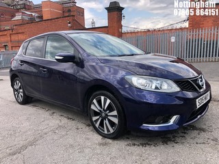 Location: Nottingham - 2015  NISSAN  PULSAR TEKNA DIG-T  5 Door Hatchback REG: SO15MVY, 1198cc Petrol , 6 Speed Manual Petrol, Former Keepers: 1, Keys: Yes, MOT Expiry date: 02/07/2025