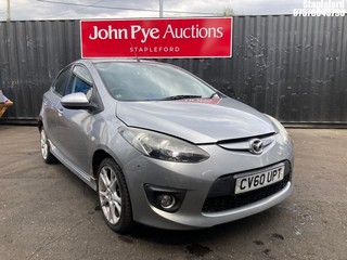 Location: Stapleford - 2010 MAZDA 2 TAKUYA 5 Door Hatchback REG: CV60UPT, Keys: Yes, MOT Expiry date: 19/08/2025, 1349 Petrol, 5 Speed Manual Petrol, Former Keepers: 3