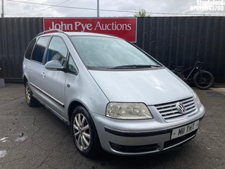Location: Stapleford - 2005 VOLKSWAGEN SHARAN SPORT TDI AUTO MPV REG: M11THT, Keys: Yes, MOT Expiry date: 27/01/2026, 1896 Diesel, 5 Speed Auto Diesel, Former Keepers: 1