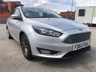 Location: Nottingham - 2014  FORD  FOCUS TITANIUM  5 Door Hatchback REG: FD64PUH, 999cc Petrol , 5 Speed Manual Petrol, Former Keepers: 1, Keys: Yes, MOT Expiry date: 24/09/2025