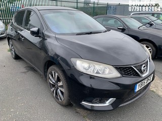 Location: BELVEDERE - 2015 NISSAN PULSAR N-TEC DIG-T 5 DOOR HATCHBACK REG: YB15BFE, 1198cc PETROL, 6 SPEED MANUAL PETROL, Former Keepers: 4, Keys: No, MOT: Expiry date16.08.2025