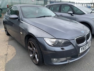 Location: BELVEDERE - 2007 BMW 325I SE AUTO COUPE REG: YK07VEV , 2497cc PETROL, 6 SPEED AUTO PETROL, Former Keepers: 8, Keys: No, MOT: Expiry date28.04.2026