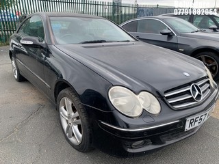Location: BELVEDERE - 2007 MERCEDES CLK 200K AVANTGARDE A COUPE REG: RF57VDL , 1796cc PETROL, 5 SPEED AUTO PETROL, Former Keepers: 3, Keys: No, MOT: Expiry date29.08.2025