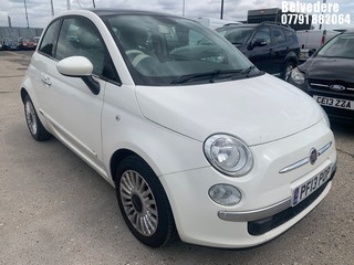 Location: Belvedere - 2013 FIAT  500 LOUNGE RHD 3 DOOR HATCHBACK REG: PF13POP, 1242cc PETROL, 5 SPEED MANUAL PETROL, Former Keepers: 2, Keys: Yes, MOT Expiry date: 08.06.2026