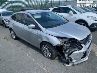 Location: Belvedere - 2012 FORD FOCUS TITANIUM TURBO 5 Door Hatchback REG: HV12MFU, Keys: No, MOT Expiry date: 17/07/2025, 1596 Petrol, 6 Speed Manual Petrol, Former Keepers: 4