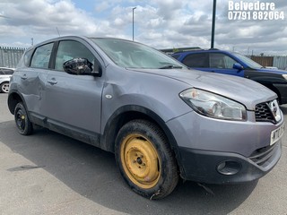 Location: Belvedere - 2010 NISSAN QASHQAI ACENTA DCI 5 Door Hatchback REG: MT10DXS, Keys: No, MOT Expiry date: 23/01/2025, 1461 Diesel, 6 Speed Manual Diesel, Former Keepers: 8