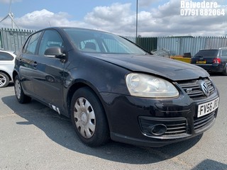Location: Belvedere - 2006 VOLKSWAGEN GOLF S 80 5 Door Hatchback REG: FV56JRO, Keys: No, MOT Expiry date: 29/01/2025, 1390 Petrol, 5 Speed Manual Petrol, Former Keepers: 9