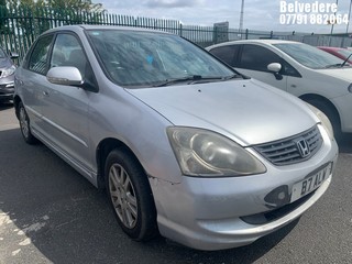 Location: Belvedere - 2005 HONDA CIVIC VTEC EXECUTIVE AUTO 5 Door Hatchback REG: B7ALW, Keys: No, MOT Expiry date: 12.11.2025, 1590 Petrol, 4 Speed Auto Petrol, Former Keepers: 6